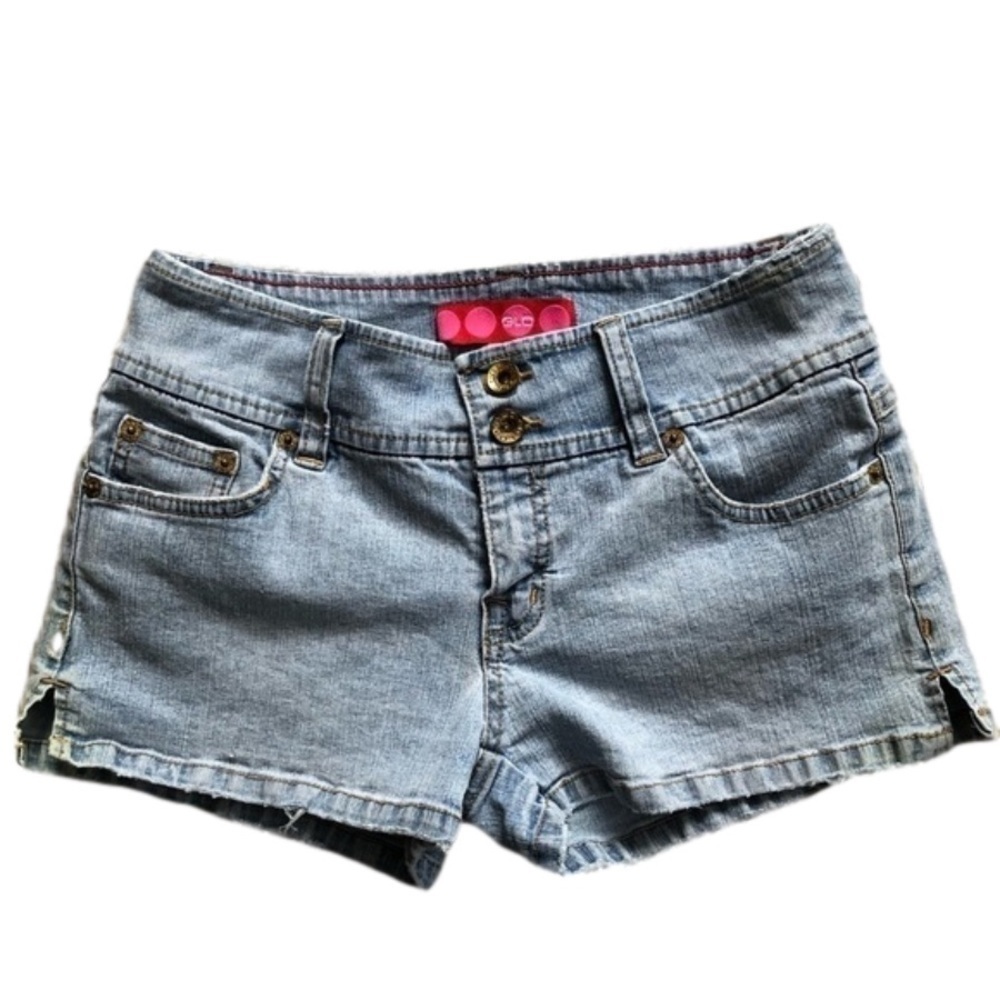 Glo Jeans faded stretch denim Vintage shorts Jr size 7
